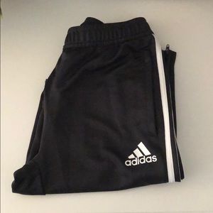 ADIDAS boys XL joggers (adult female M approx)